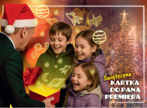 Świąteczna Kartka do Pana Premiera #lodzblizejgwiazd