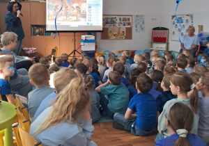 zdjęcie - udział w zajeciach z okazji Dnia Świadomości Autyzmu