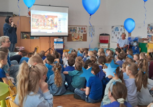 zdjęcie - udział w zajeciach z okazji Dnia Świadomości Autyzmu