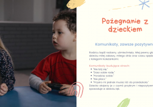 Adaptacja dziecka do warunków przedszkolnych